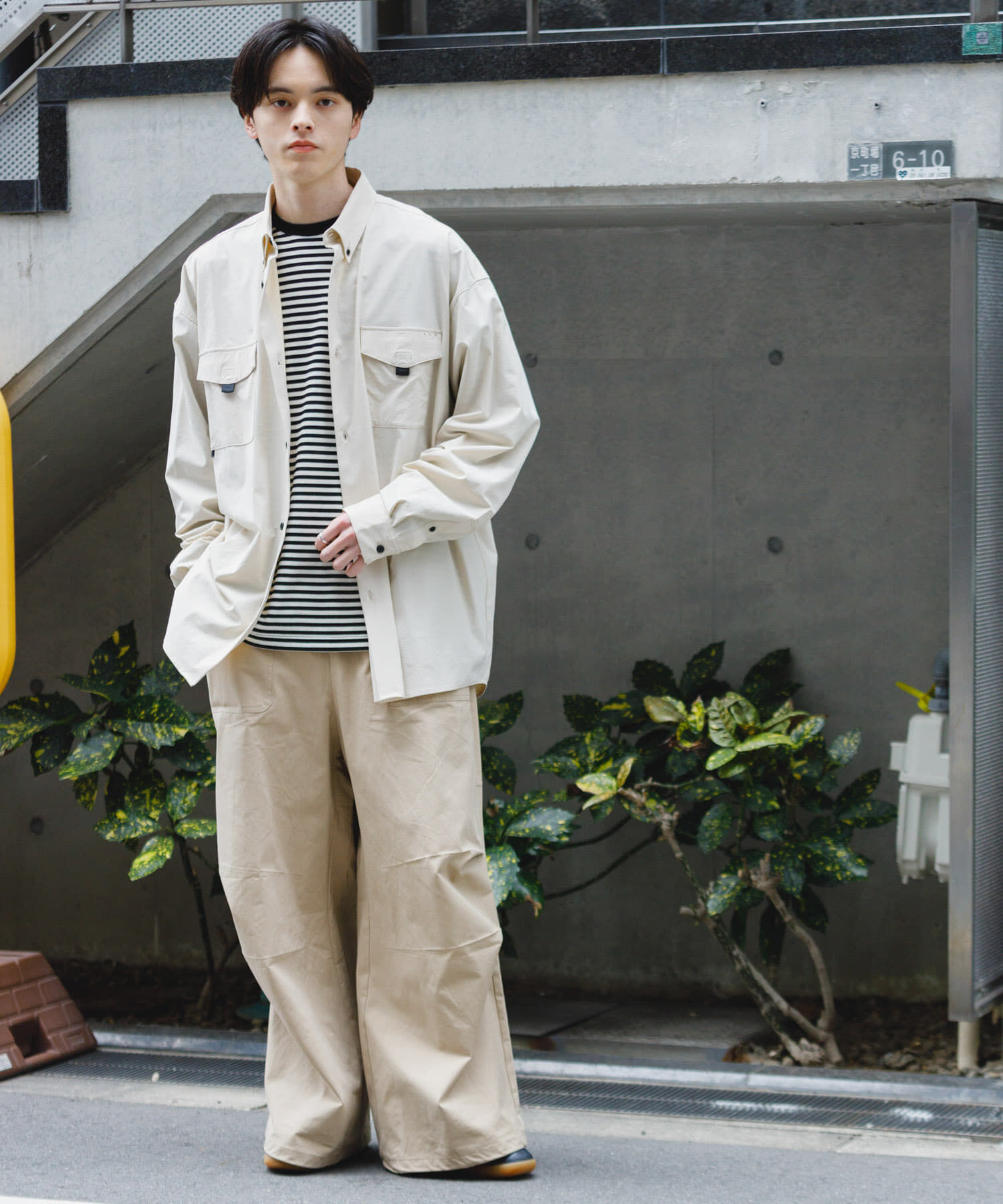 SENSE OF PLACE by URBAN RESEARCH「リップストップフィッシングシャツ」|シャツ・ブラウス|