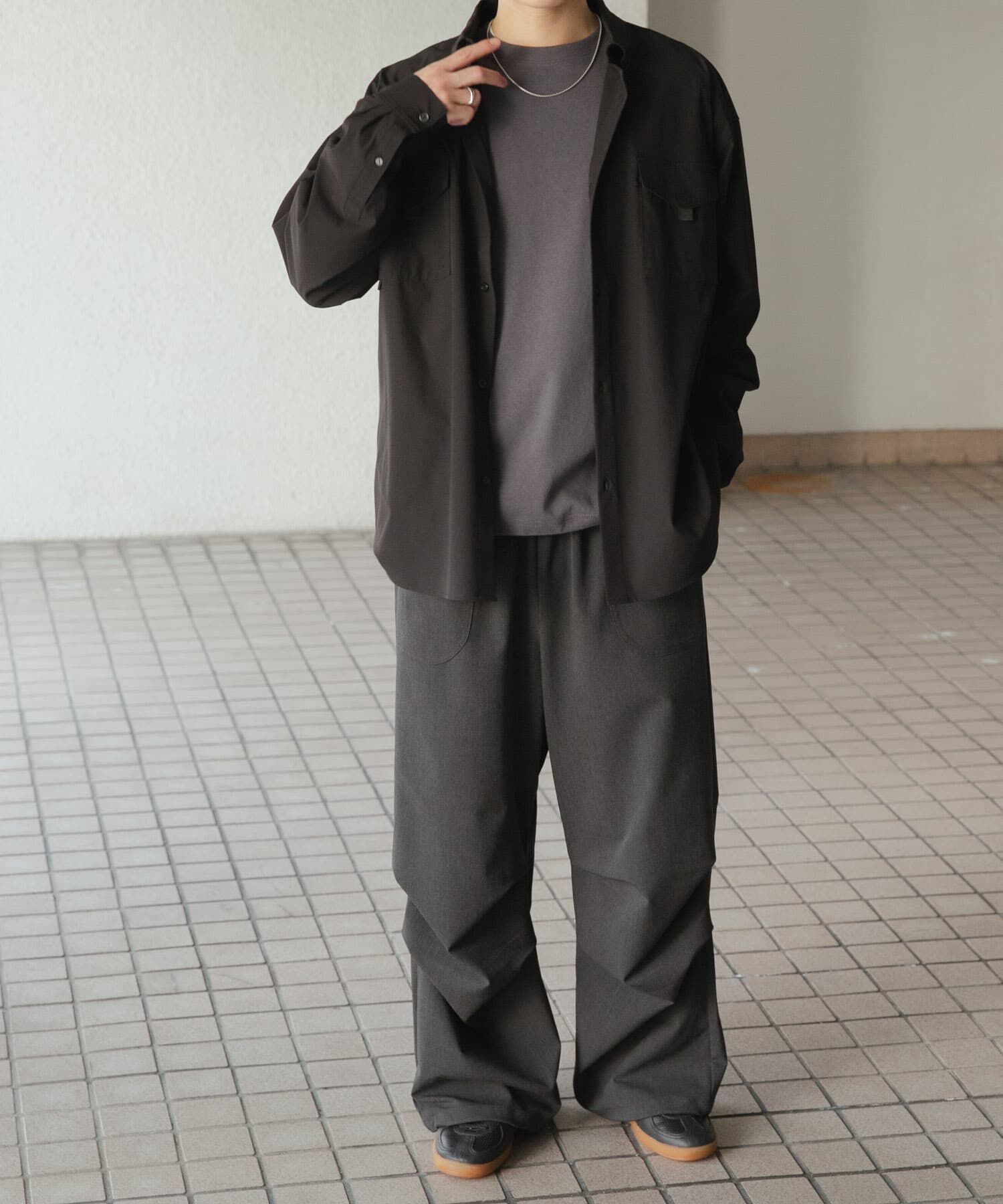 SENSE OF PLACE by URBAN RESEARCH「リップストップフィッシングシャツ」|シャツ・ブラウス|