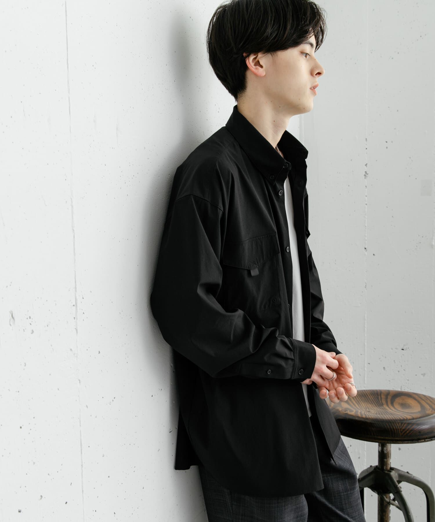 SENSE OF PLACE by URBAN RESEARCH「リップストップフィッシングシャツ」|シャツ・ブラウス|