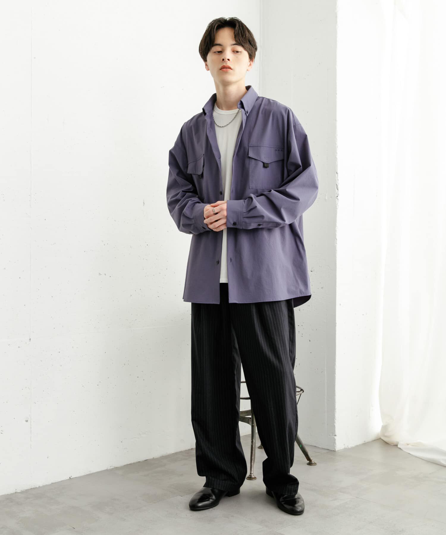 SENSE OF PLACE by URBAN RESEARCH「リップストップフィッシングシャツ」|シャツ・ブラウス|