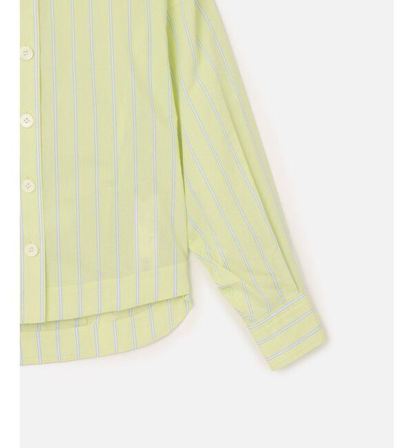 allureville「トリムストライプバックタックシャツ」|シャツ・ブラウス|