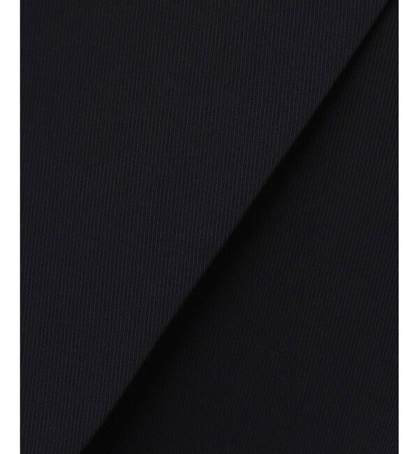 allureville「ダブルクロスクルーネックAラインジャケット」|その他|