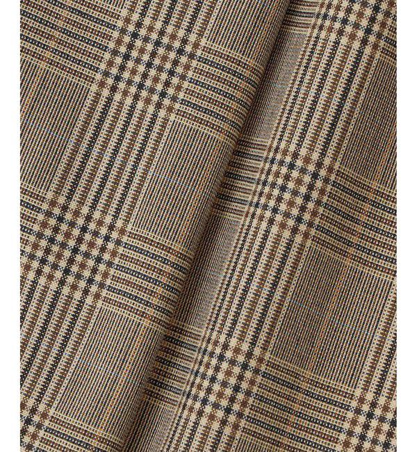 allureville「ポプリンチェックジャケット」|テーラードジャケット|