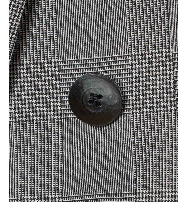 allureville「ポプリンチェックジャケット」|テーラードジャケット|