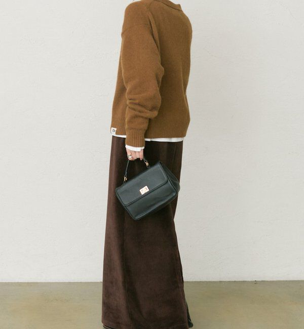  「【25th】FOX混ニットポロ」|ニット・セーター|