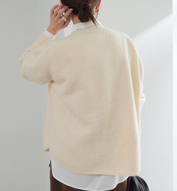  「ロゴ刺繍ニットプルオーバー」|キャミソール|