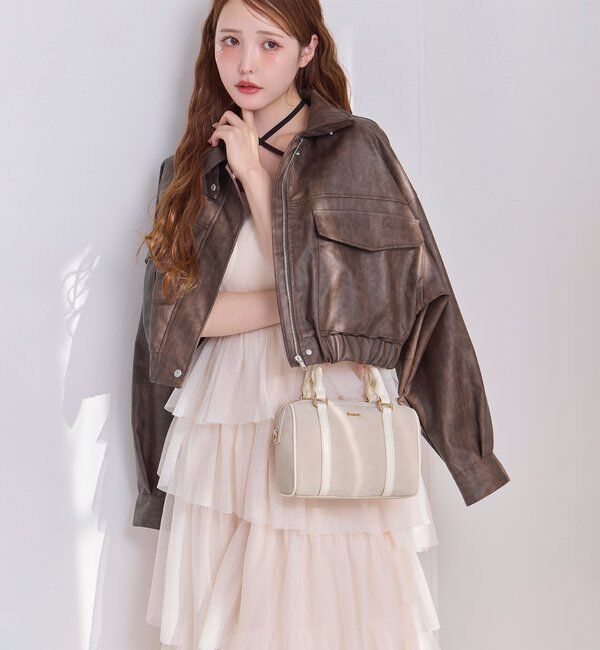  「【WEB限定リバイバル】ティアードチュールワンピース」|ワンピース|