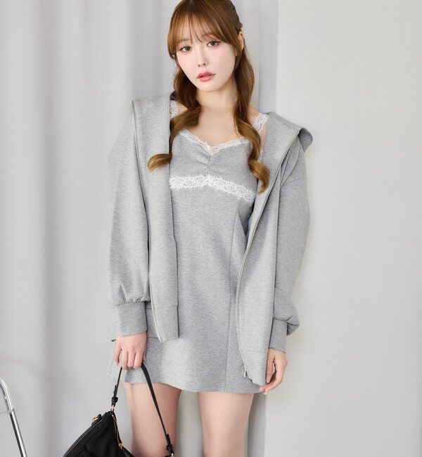  「【セットアップ可能】ビッグシルエットパーカー」|プルオーバー|