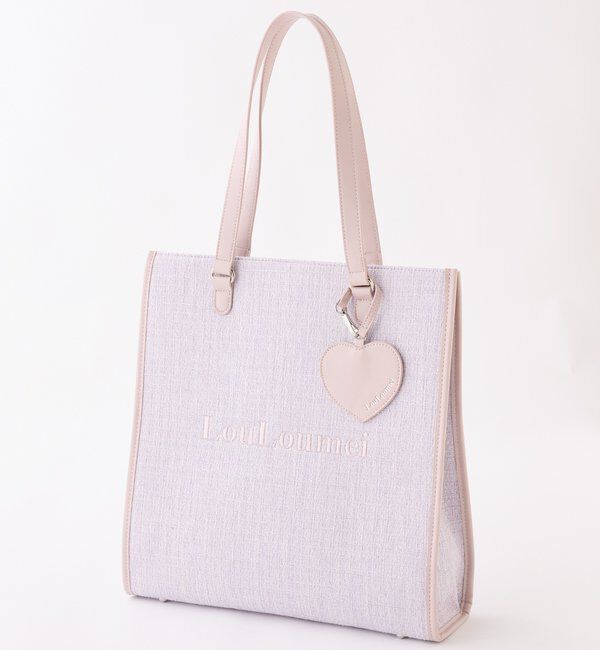  「【LouLoumei】ハートチャーム付きキャリーオントート/自立可能/推し活」|その他|