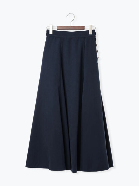 Te chichi「サイドボタンピーチフレアスカート」|スカート|