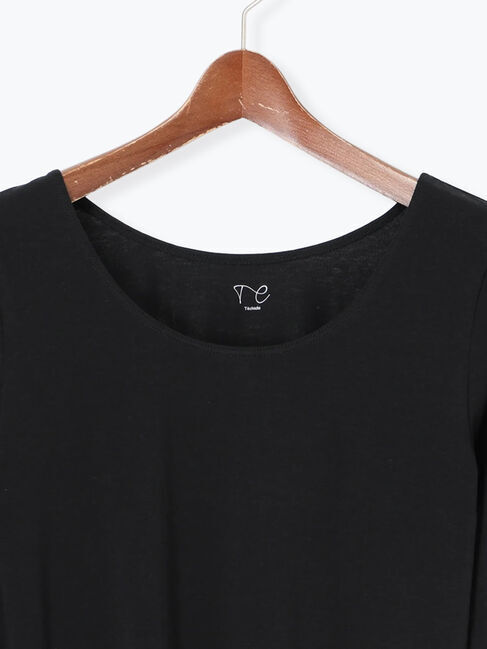 Te chichi「ヘルスヒートインナー(Uネック)」|Tシャツ・カットソー|