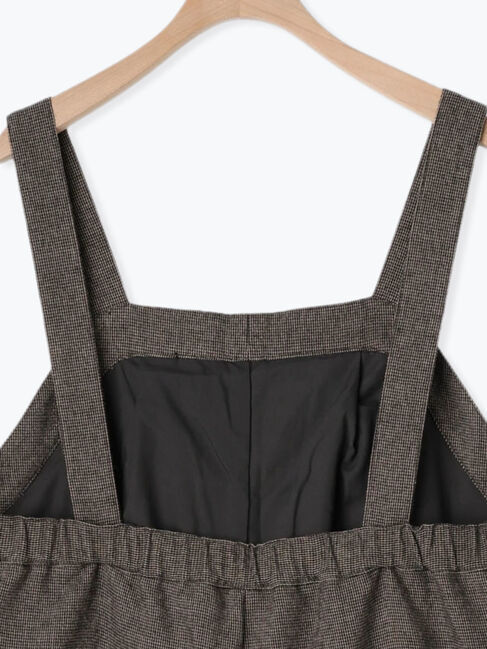 Samansa Mos2「ウール混タックサロペット」|その他|