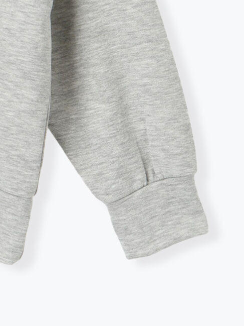 Samansa Mos2 blue「◎ロゴレーススウェット」|Tシャツ・カットソー|