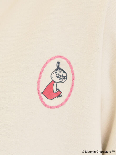 Samansa Mos2「【MOOMIN&times;Samansa Mos2】ミニ裏毛カーディガン」|カーディガン|