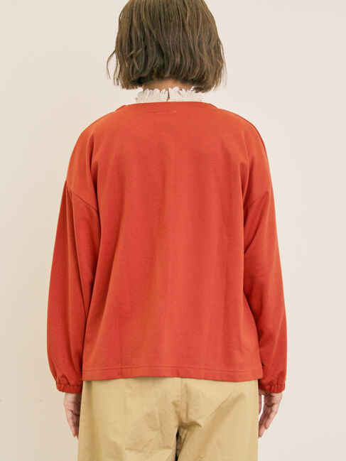 Samansa Mos2「【MOOMIN&times;Samansa Mos2】ミニ裏毛カーディガン」|カーディガン|