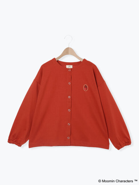 Samansa Mos2「【MOOMIN&times;Samansa Mos2】ミニ裏毛カーディガン」|カーディガン|