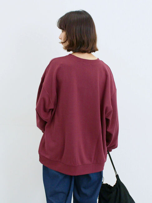 Samansa Mos2 blue「【Disney】ヴィランズ/裏毛スウェット」|Tシャツ・カットソー|