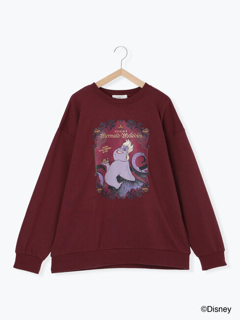 Samansa Mos2 blue「【Disney】ヴィランズ/裏毛スウェット」|Tシャツ・カットソー|