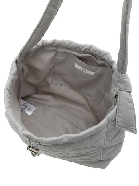 Samansa Mos2 blue「キルティングバッグ」|その他|