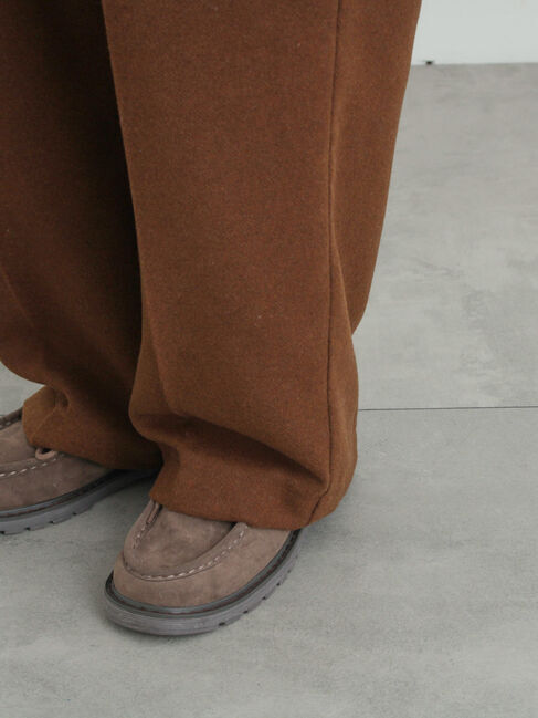 Samansa Mos2「【帯電防止裏地】ツータックストレートパンツ《M/Lサイズ》」|その他|