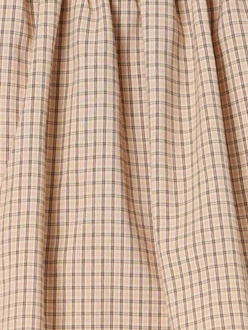 Samansa Mos2 Lagom「チェック柄ギャザースカパン」|スカート|