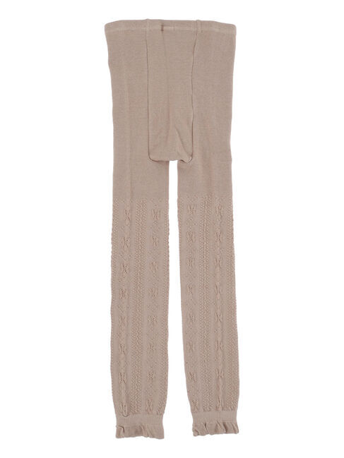 Samansa Mos2 Lagom「フロート編みレギンス」|ソックス|