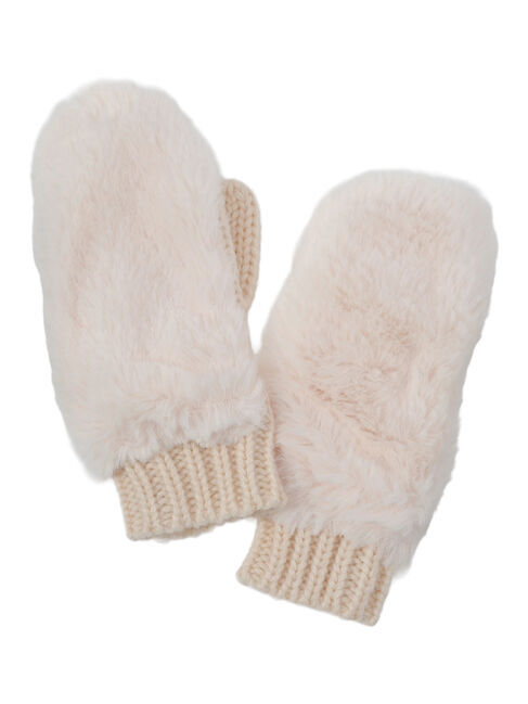 Samansa Mos2 Lagom「フェイクファーミトン」|手袋|キナリ