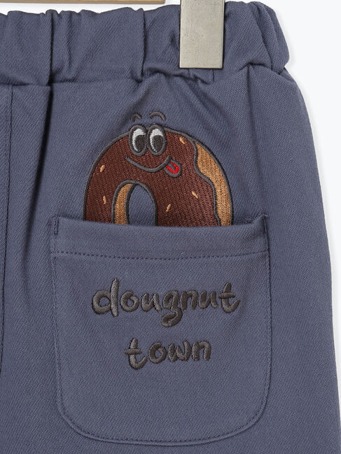 Samansa Mos2 Lagom「◎ドーナツ刺繍カットツイルパンツ」|その他|