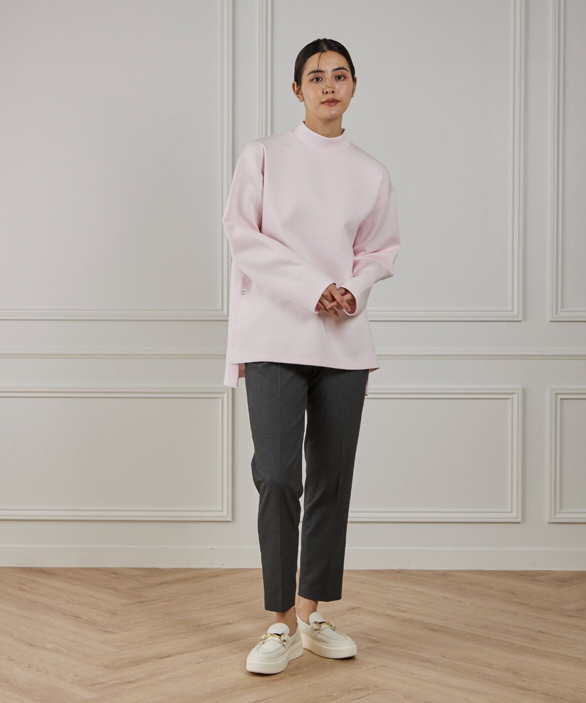 DAY by DAY it&rsquo;s international「サイドスリットハイネックプルオーバー」|Tシャツ・カットソー|