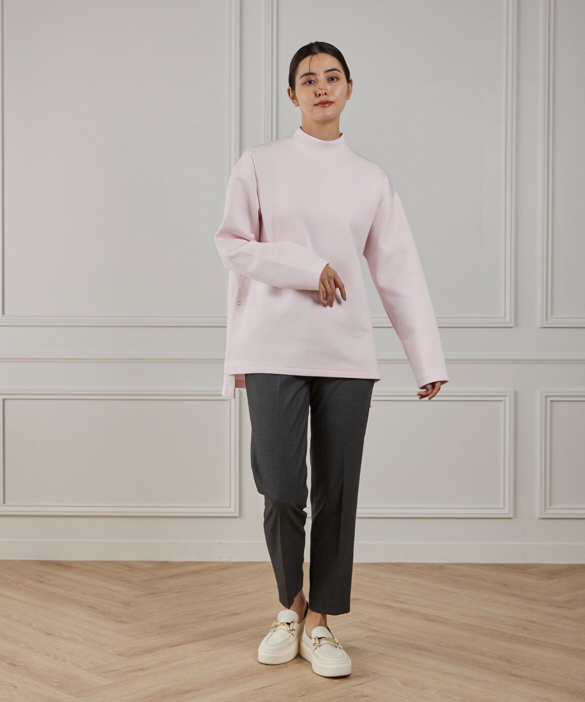 DAY by DAY it&rsquo;s international「サイドスリットハイネックプルオーバー」|Tシャツ・カットソー|