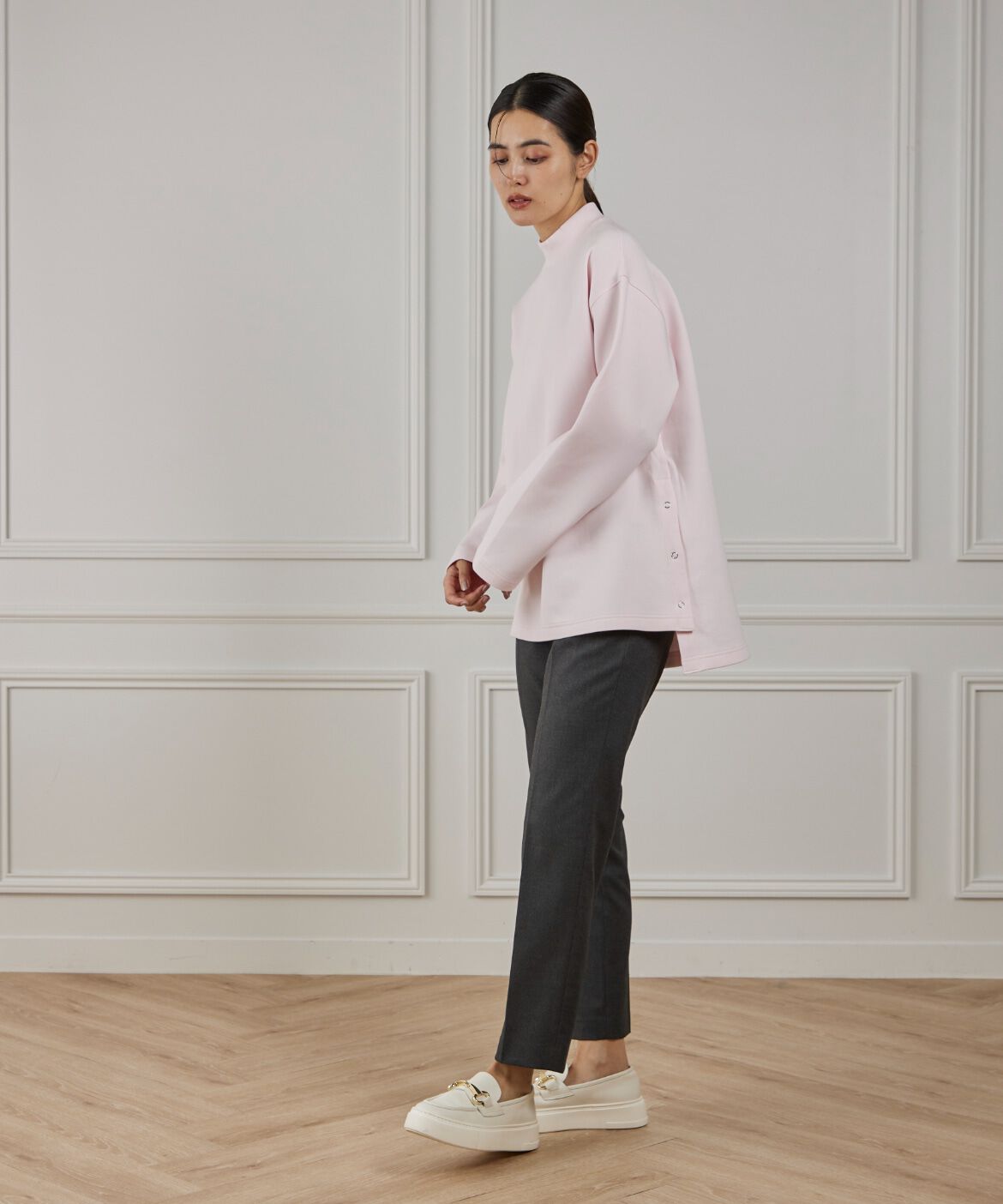 DAY by DAY it&rsquo;s international「サイドスリットハイネックプルオーバー」|Tシャツ・カットソー|