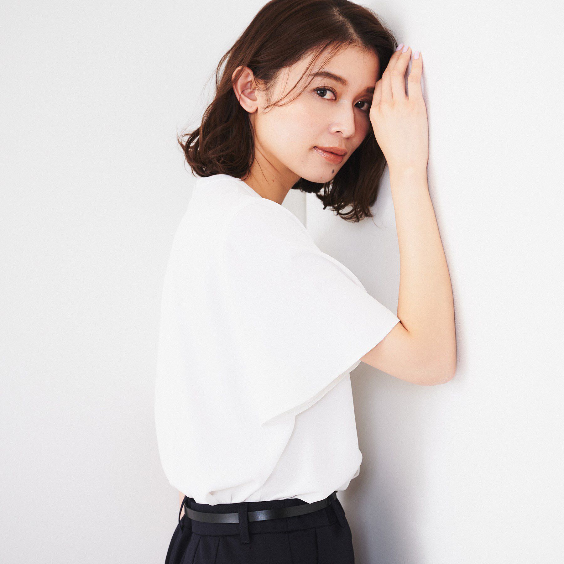 UNTITLED「【通勤／二の腕カバー】メタルパーツブラウス」|シャツ・ブラウス|