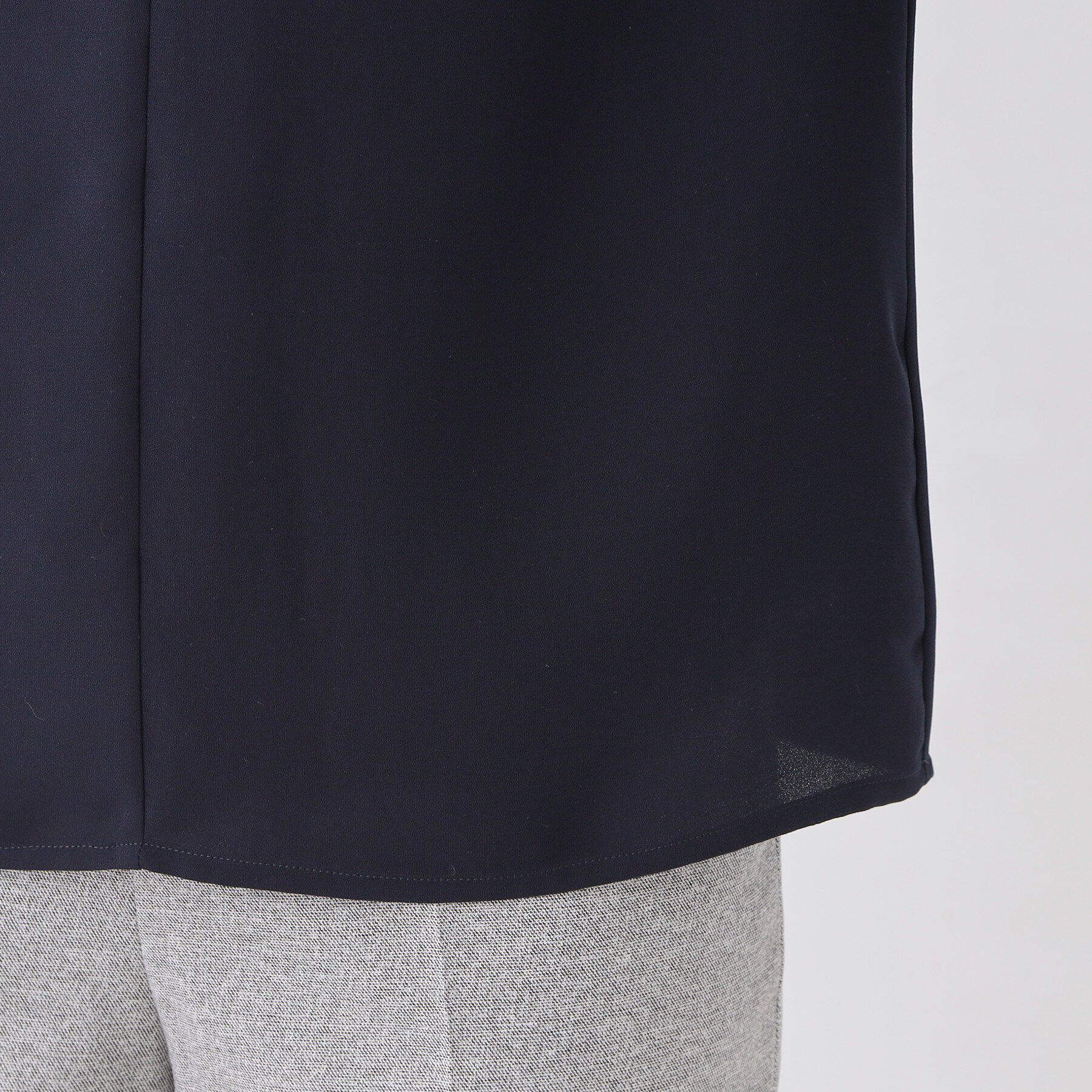 COUP DE CHANCE「【手洗い可／日本製／一枚着／ジャケットイン】ネックデザインブラウス」|シャツ・ブラウス|