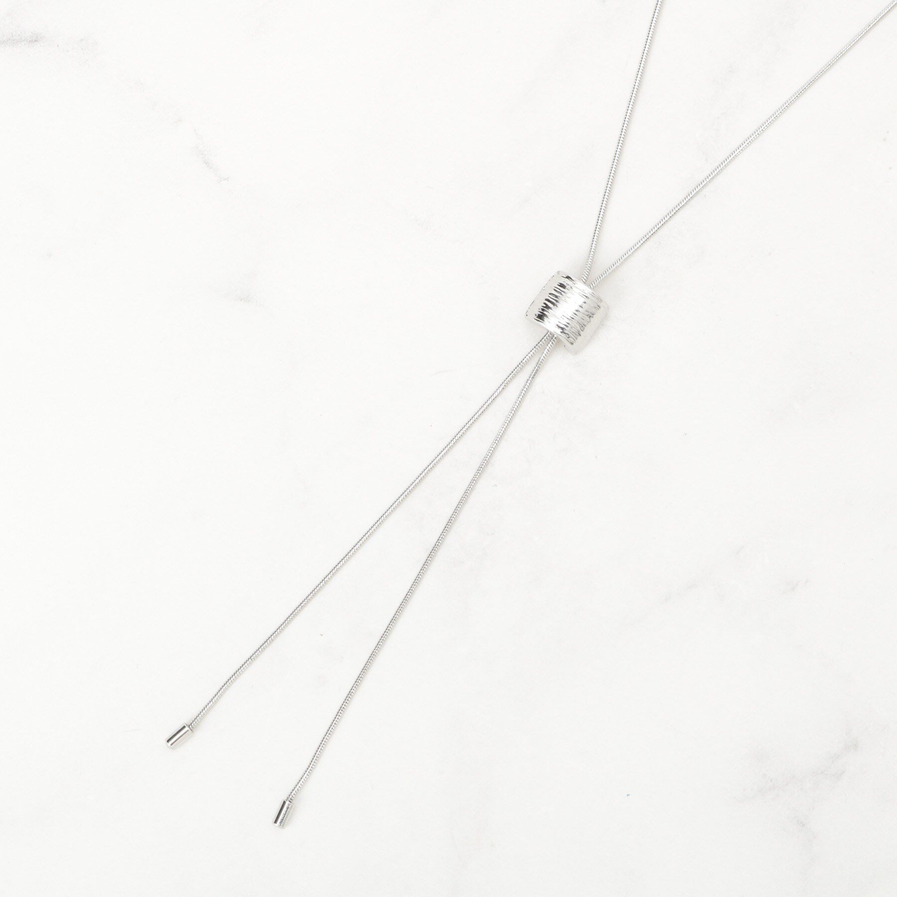 grove「メタルスライドネックレス」|ネックレス|