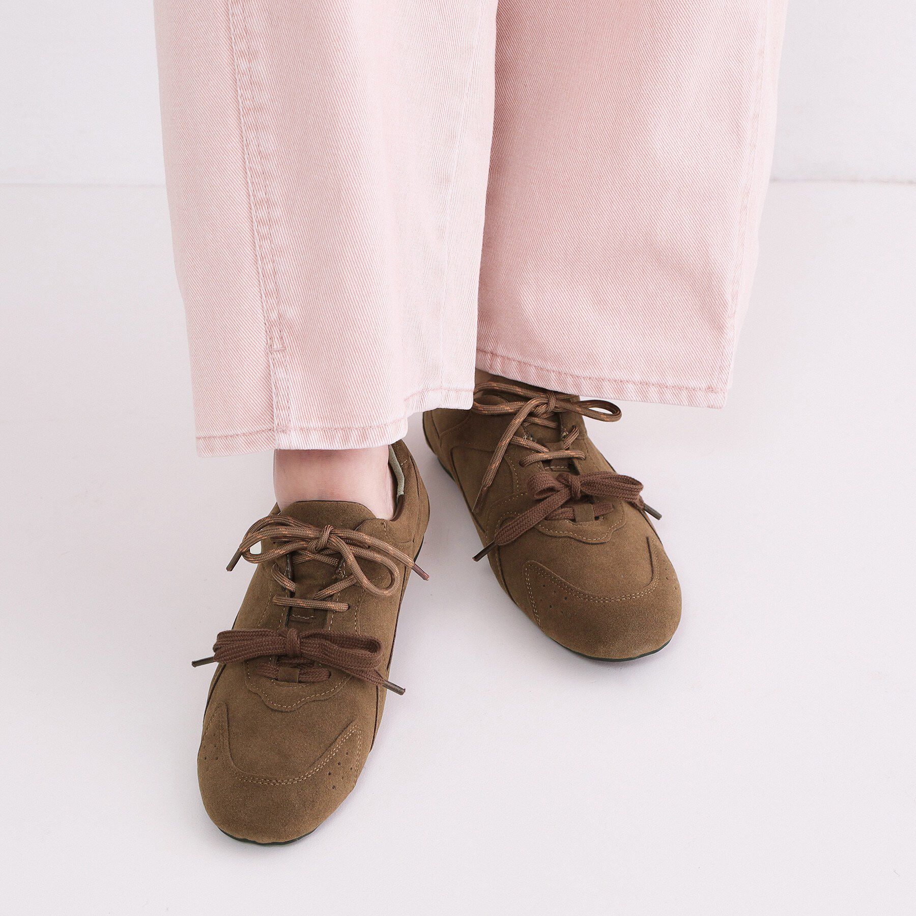 OPAQUE.CLIP「Wシューレーススニーカー」|スニーカー|