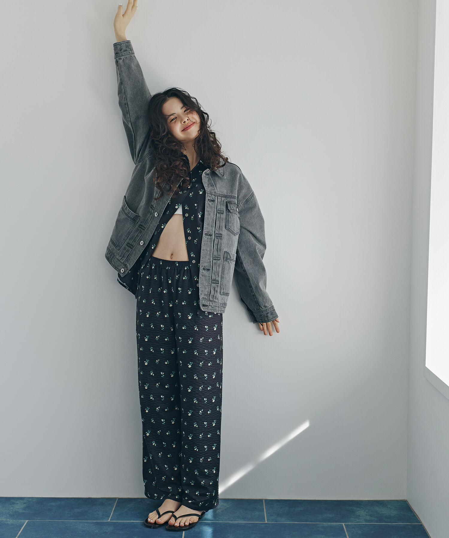  「〈N.〉フラワープリント SETUP パンツ」|その他|