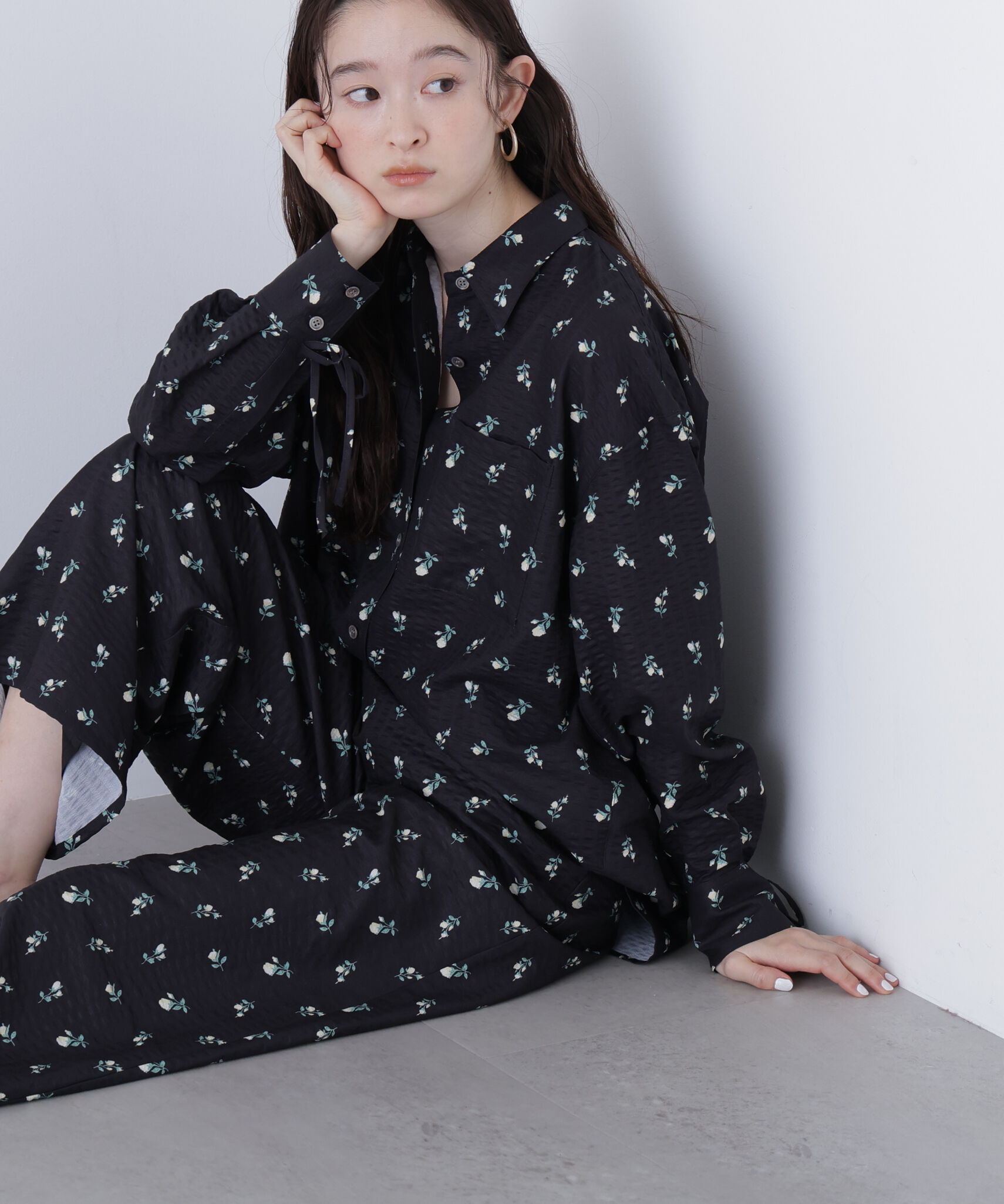  「〈N.〉フラワープリント SETUP パンツ」|その他|