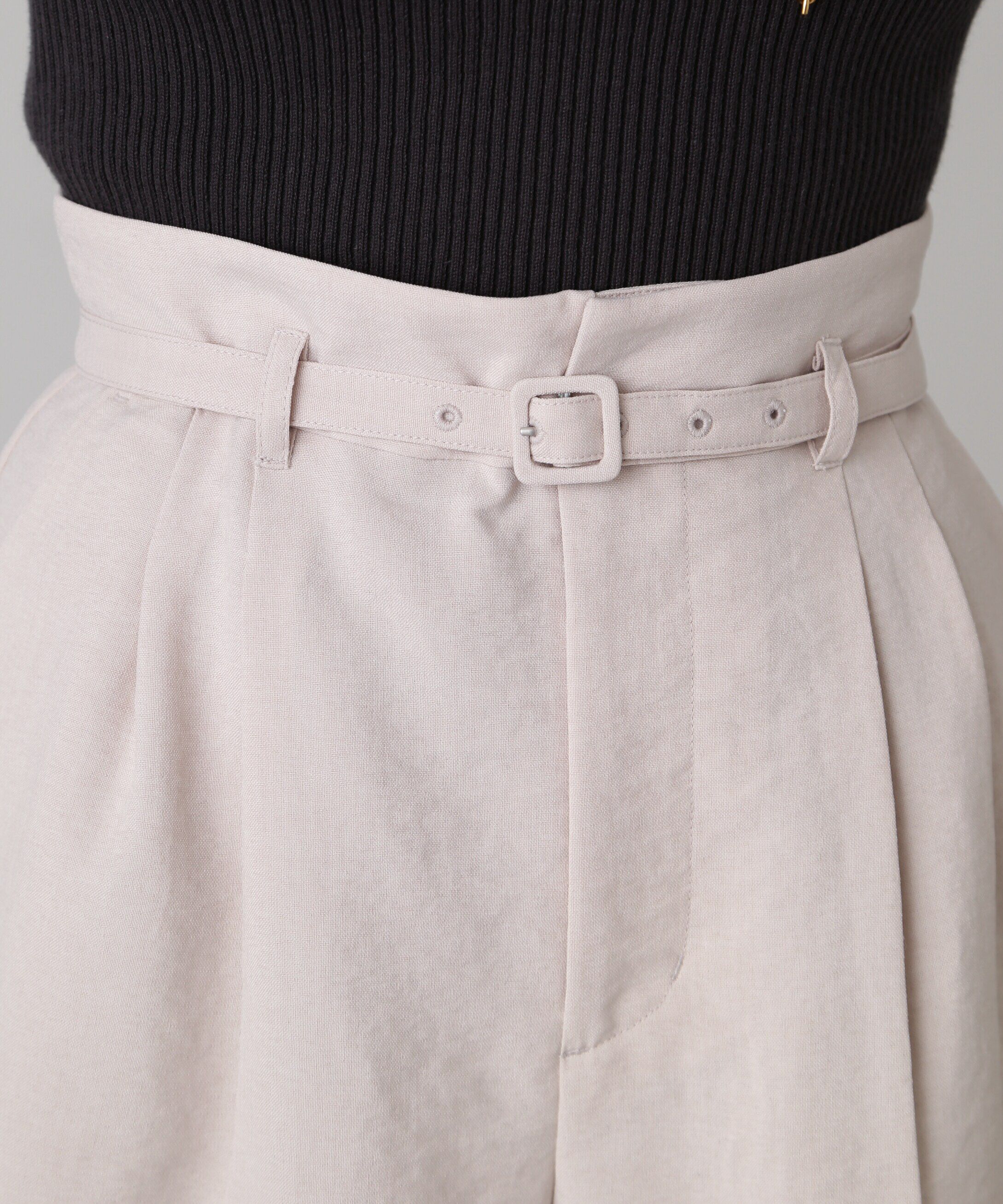  「[低身長サイズ/Sシリーズ]気流染めベルト付ショートパンツ」|その他|