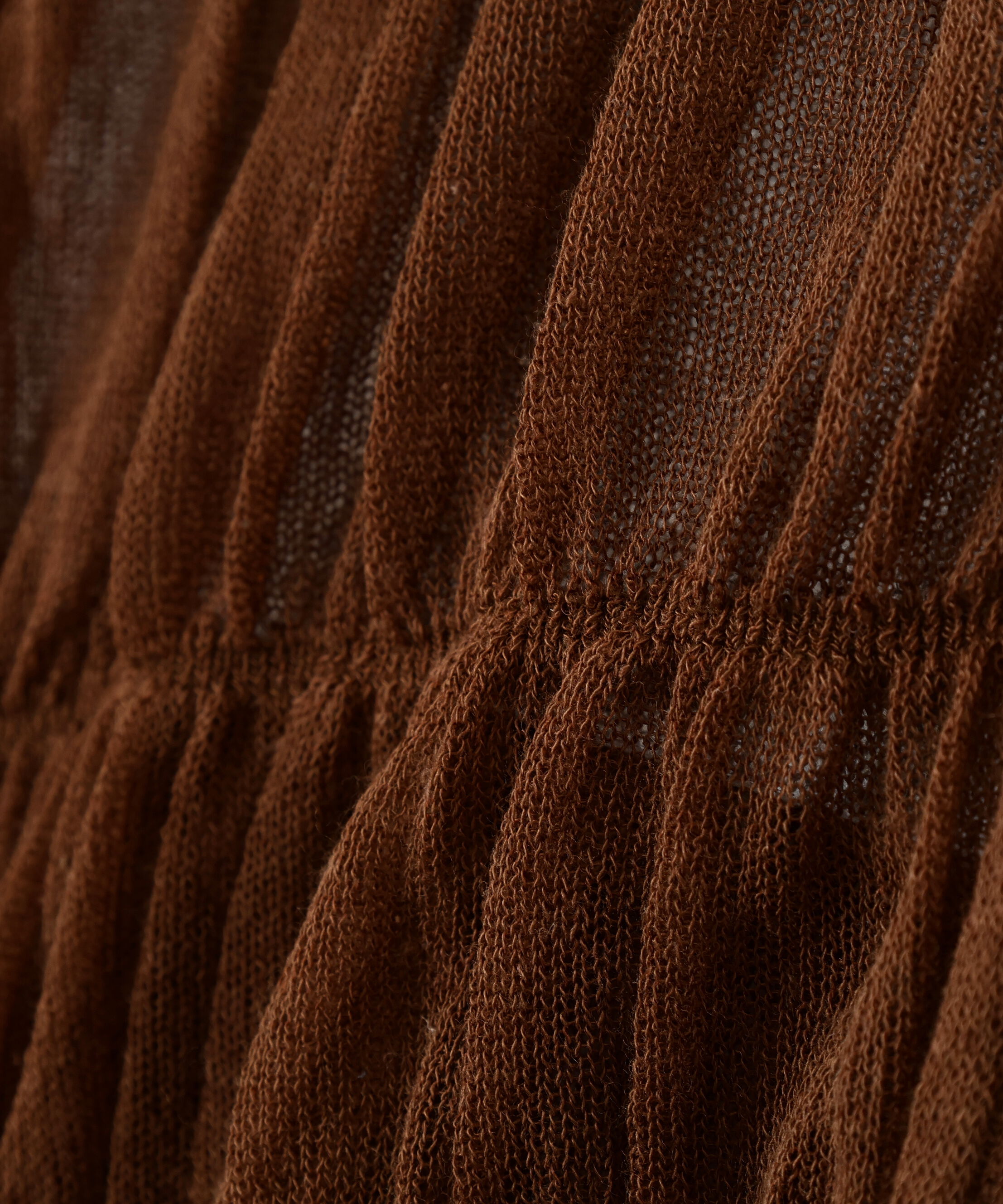  「シアーシャーリングポロカーディガン」|ニット・セーター|