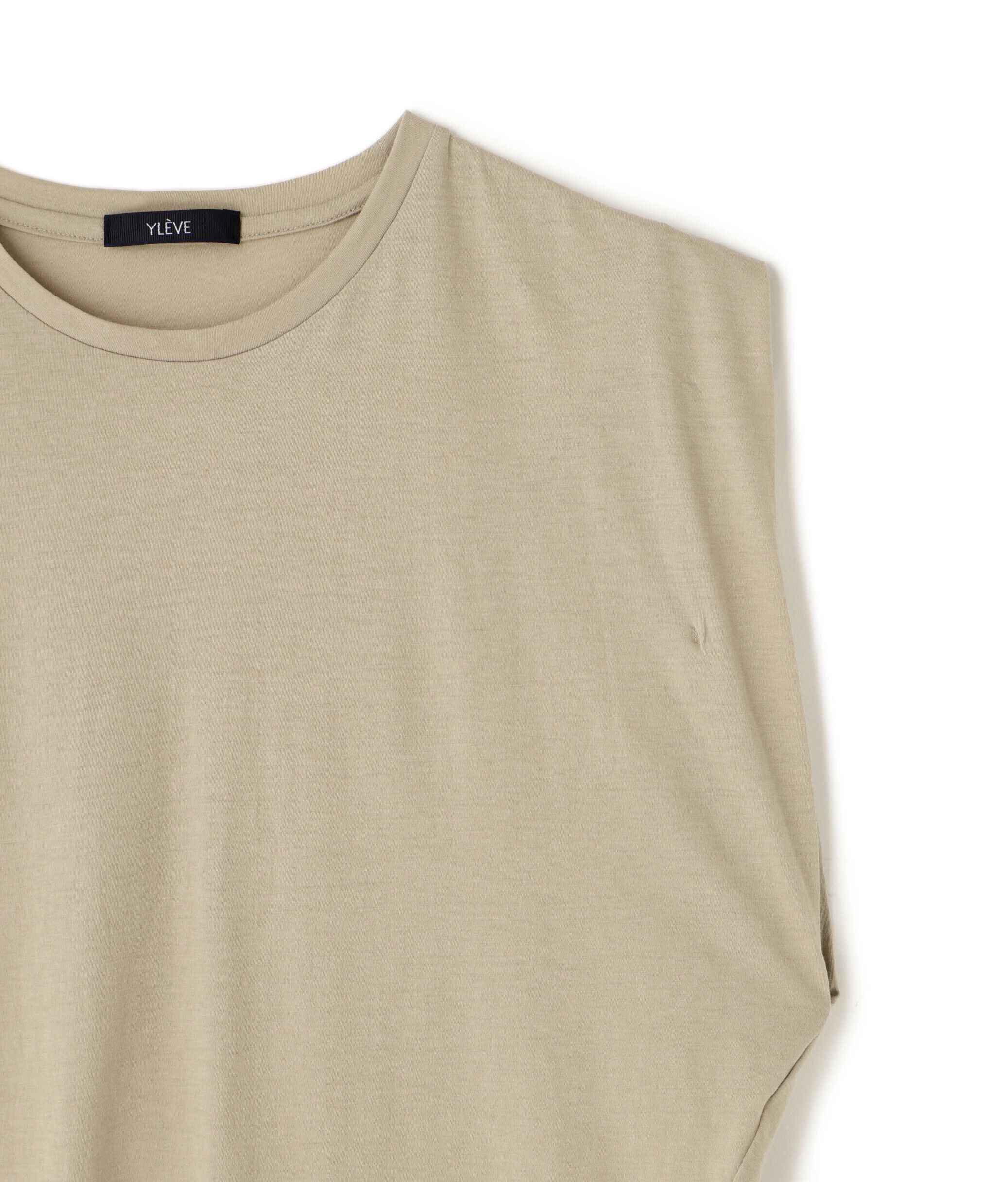 YLEVE 「YLEVE / COTTON TWISTED NO SLEEVE PULL OVER」|Tシャツ・カットソー|