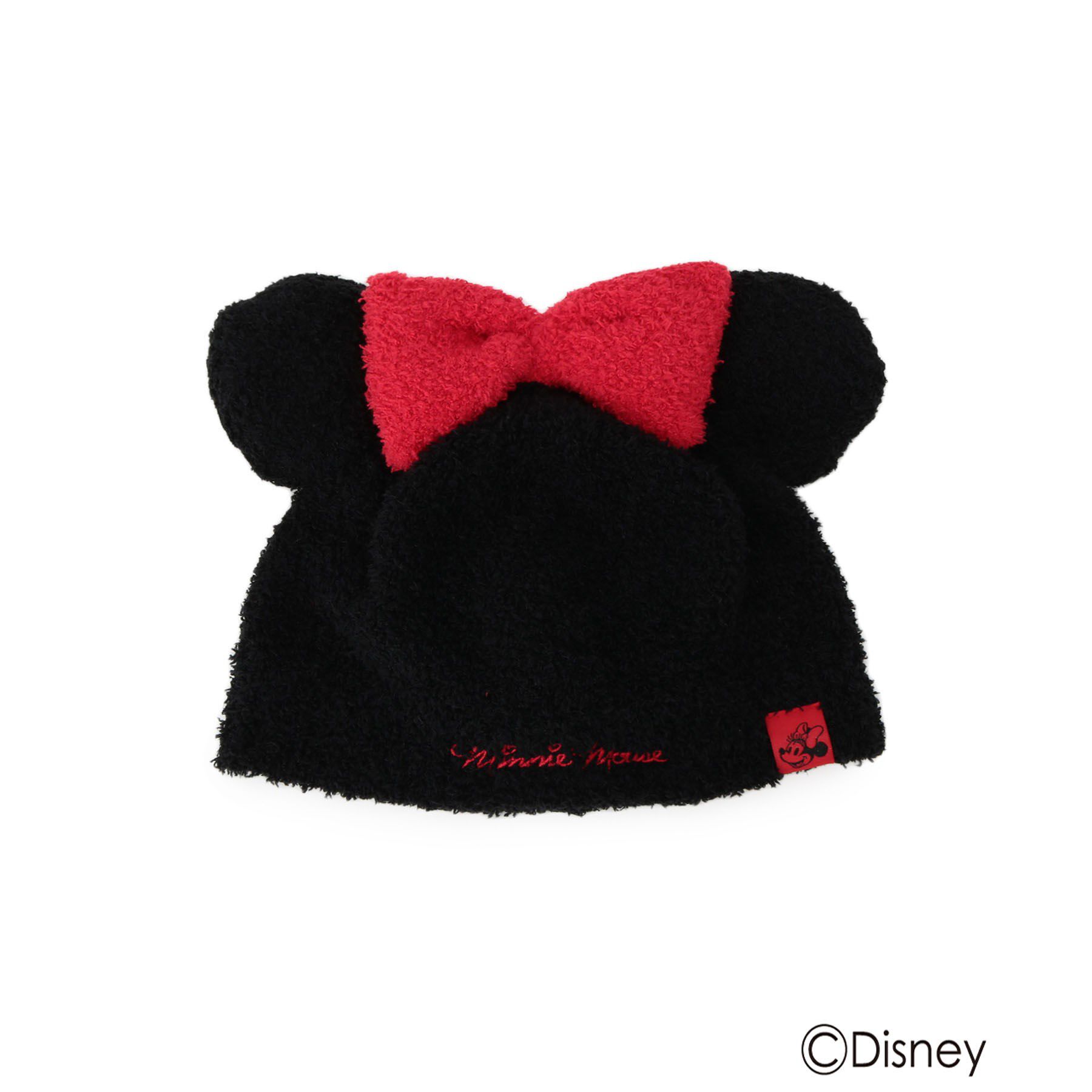 SHOO･LA･RUE「【DISNEY】耳付きニット帽子」|ニット帽|レッド(062)