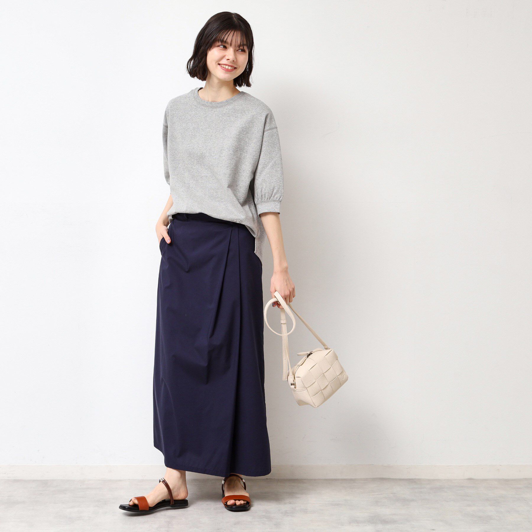 Dessin「【洗える】サイドタックロングスカート（S～L）」|スカート|