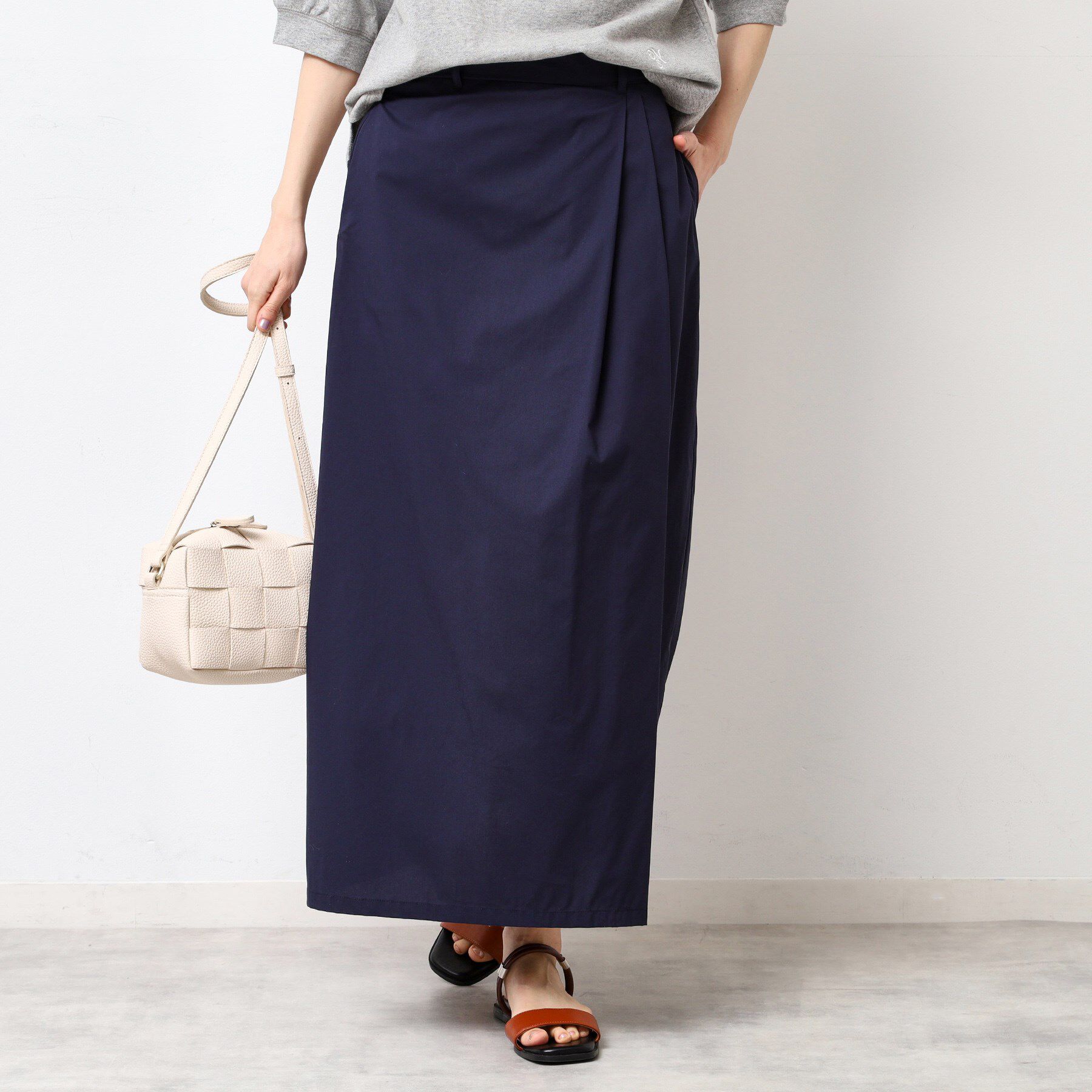 Dessin「【洗える】サイドタックロングスカート（S～L）」|スカート|
