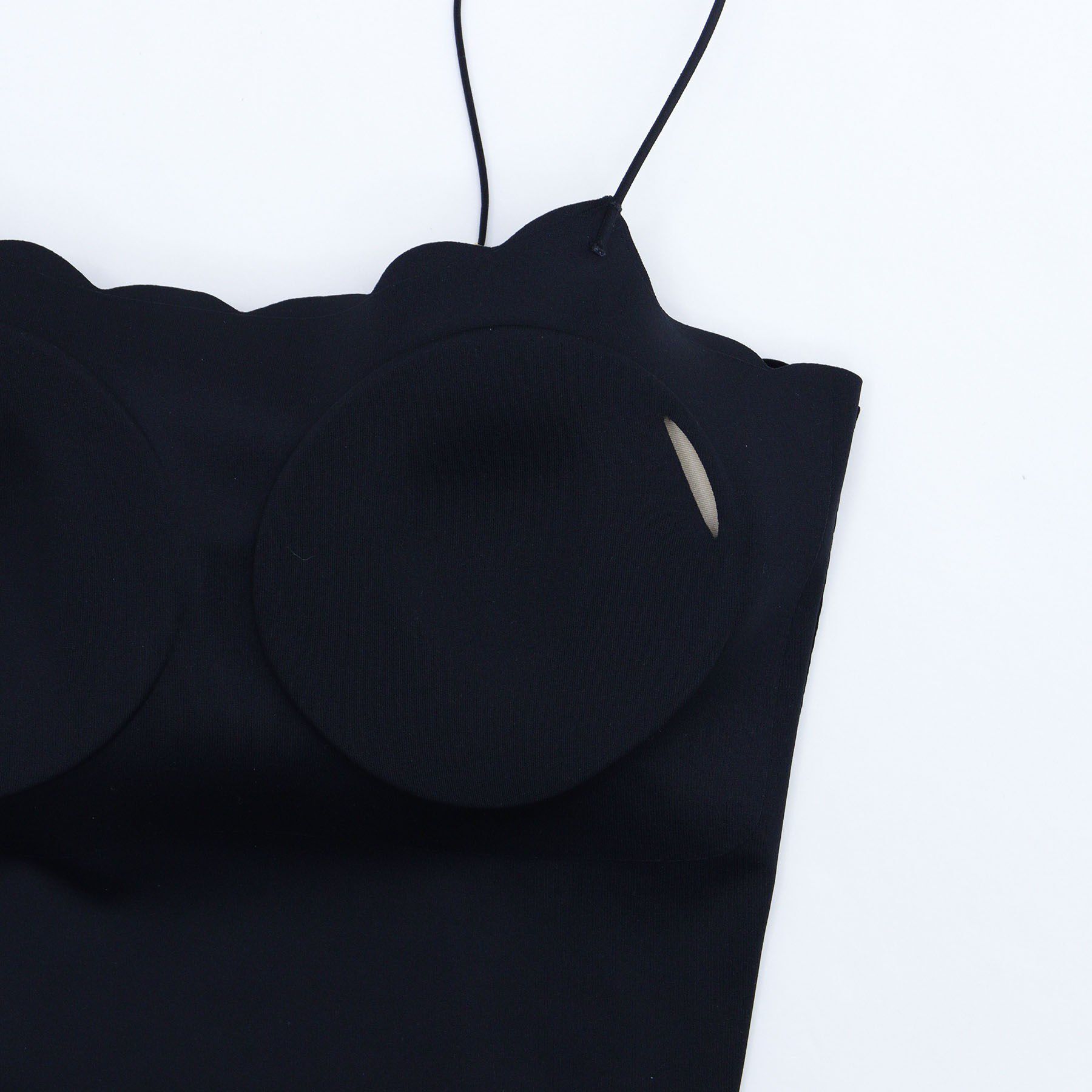 Risa Magli「ジニー シームレススカラップキャミソール」|キャミソール|