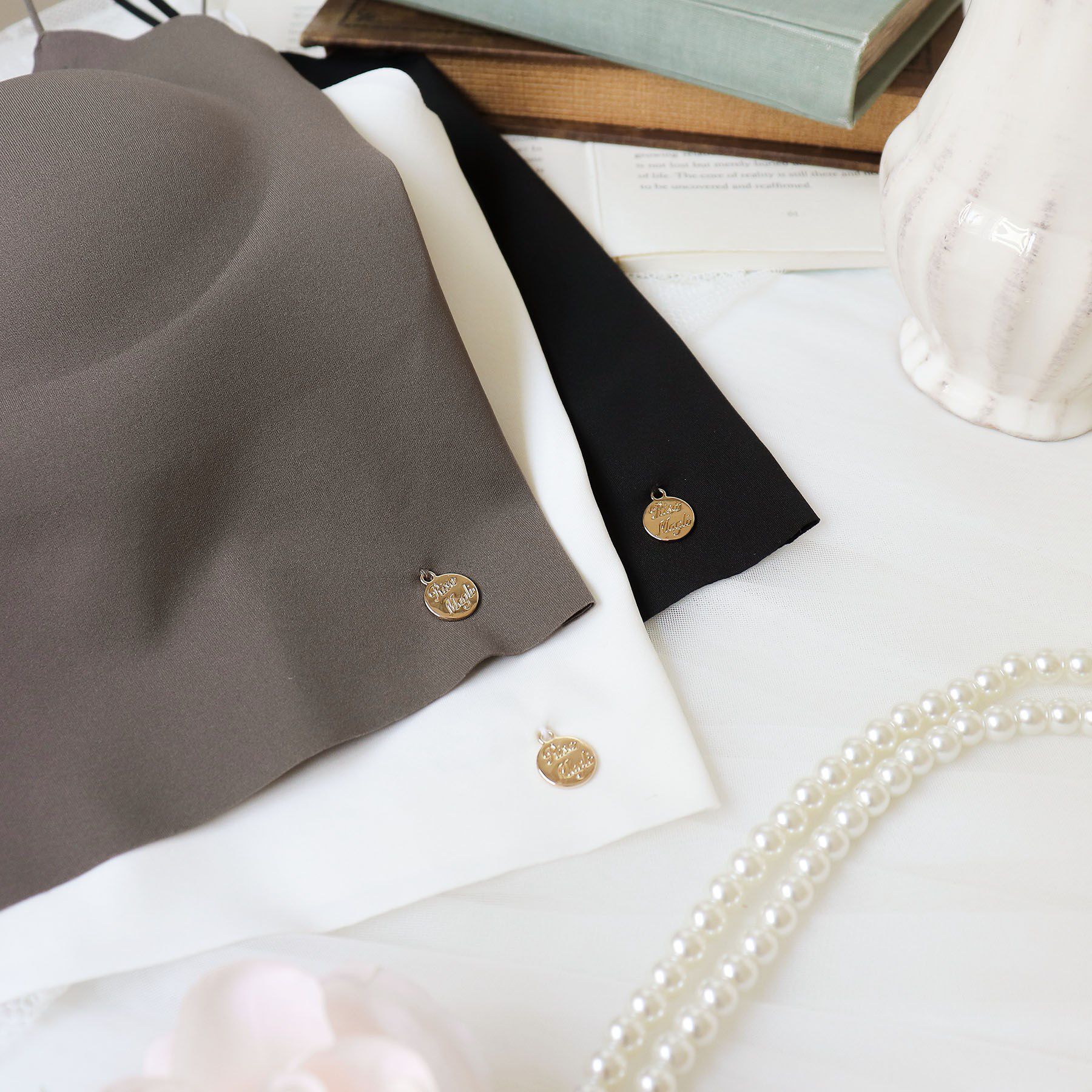 Risa Magli「ジニー シームレススカラップキャミソール」|キャミソール|