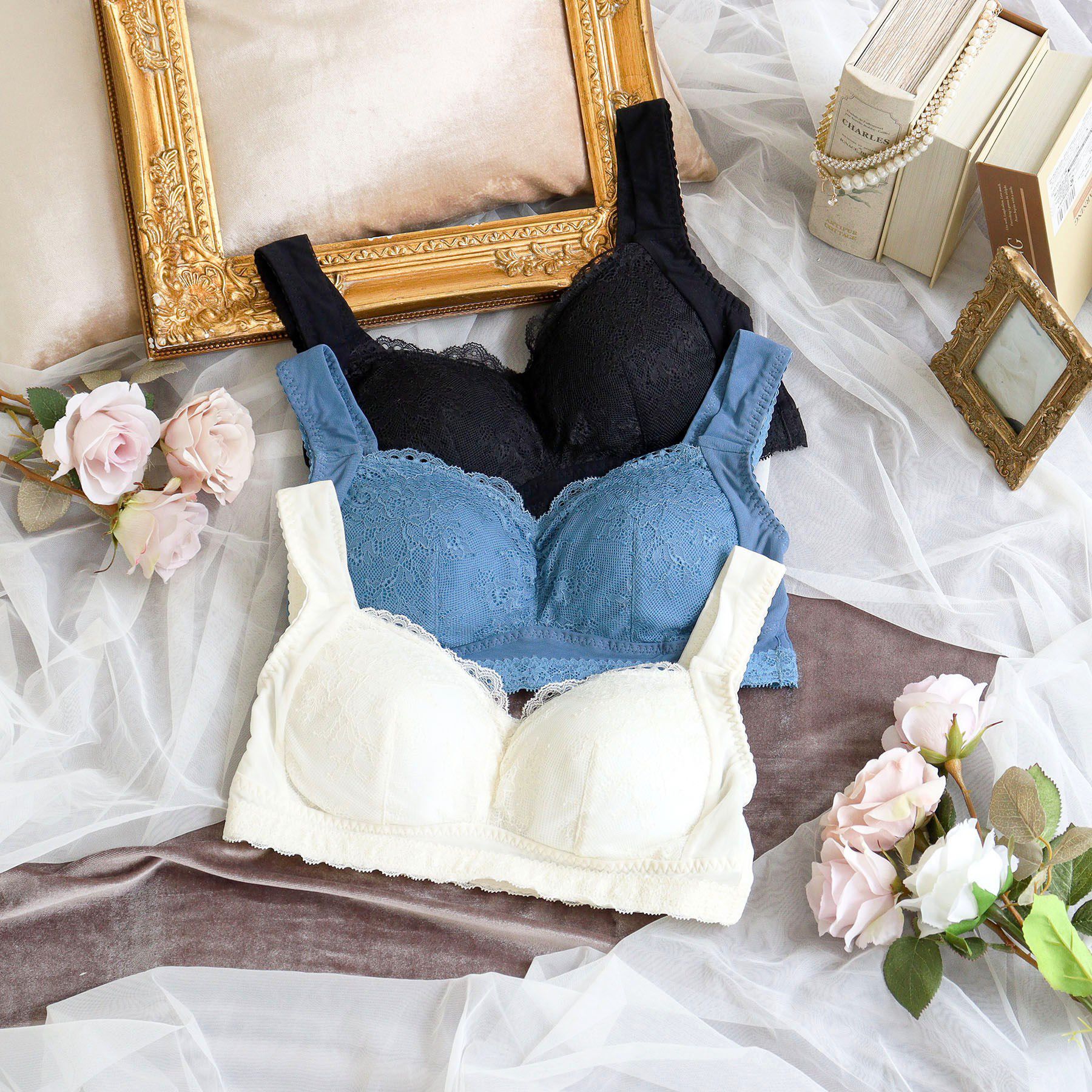 Risa Magli「リアナ おやすみブラ　（LL）」|インナー|