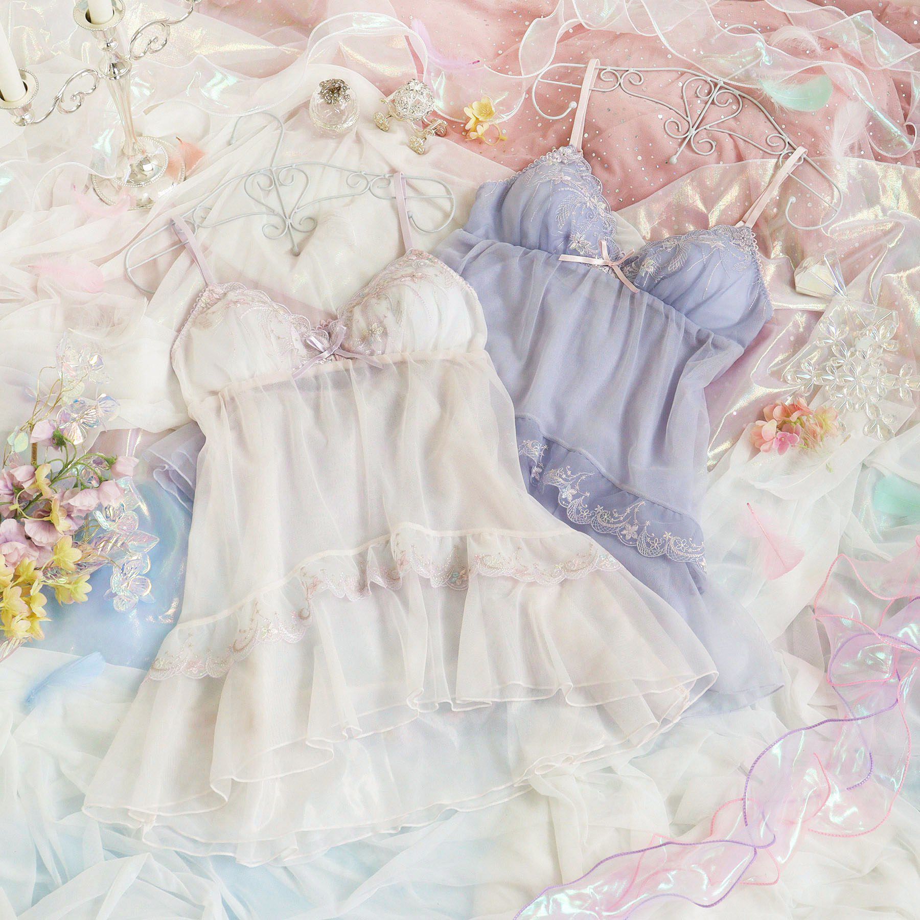 Risa Magli「コリンナ カップ付スリップ」|キャミソール|