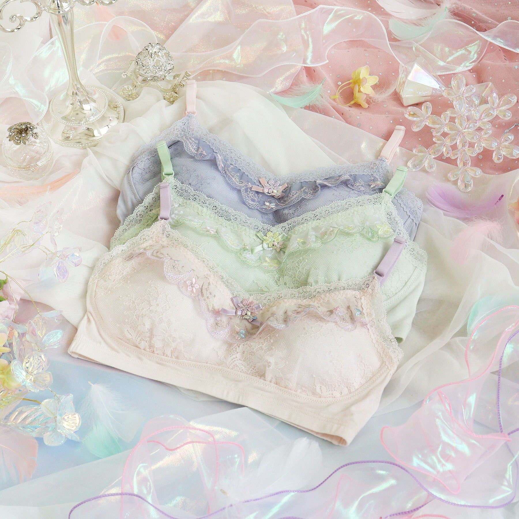 Risa Magli「コリンナ おやすみブラ (M-L)」|インナー|