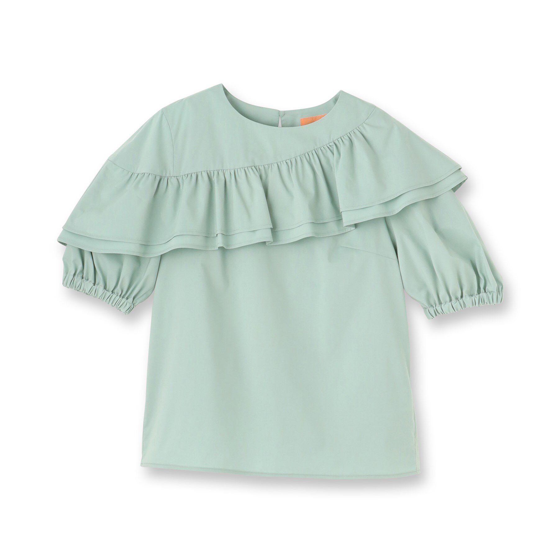 SunaUna「【洗える】アシメフリルブラウス」|シャツ・ブラウス|