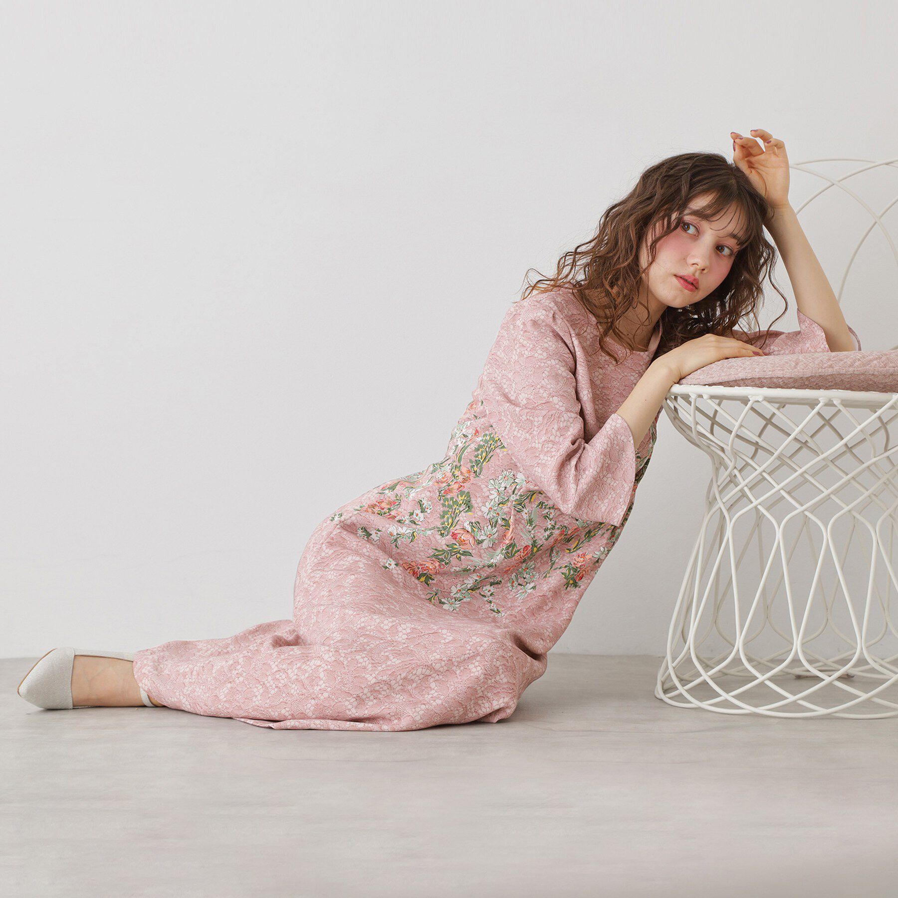 SunaUna「【co creation and yours／SS～L】MAKE BOCYプリントワンピース」|ワンピース|